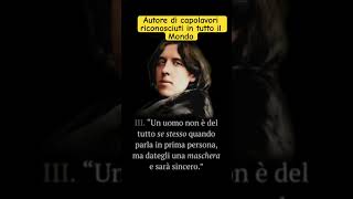 quotOSCAR WILDE LO SCRITTORE GENIALE DELL’EPOCA VITTORIANAquot OscarWilde AforismiWilde SpiritoRibelle [upl. by Cerelia]