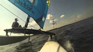 Flying a Hull at Stockton 2015 [upl. by Dranek]