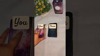 You vs them currentenergy lovereading short 777tarothealer couplegoals twinflame soulmate [upl. by Niar]