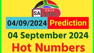 Daily Lotto Prediction 04 September 2024  Today Daily Lotto Prediction [upl. by Ettennek]