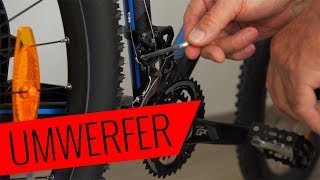 Shimano Umwerfer wechseln  einfach amp schnell  Fahrradorg [upl. by Festatus]