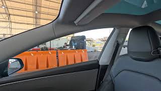 Interior US Border Patrol Immigration Checkpoint Passenger View Gila Bend Arizona NGH10015 [upl. by Sergio]