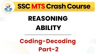 CodingDecoding Part 02  Reasoning  Day 10  SATHEE SSC [upl. by Dick]