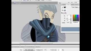 Oversoul Assassin Adobe Flash Speed Drawing [upl. by Acnairb]