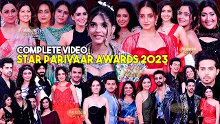 Star Parivaar Awards 2023  COMPLETE VIDEO  Pranali RathodRupali GangulyKarishma Sawant [upl. by Anissej]