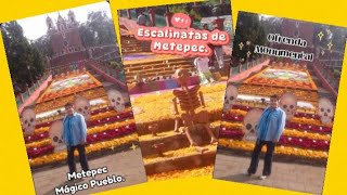 Escalinatas de Metepec y su ofrenda Monumental [upl. by Lemaj]