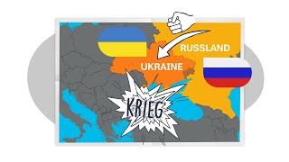 Krieg in der Ukraine  ein Überblick  logo einfach erklärt [upl. by Hoxsie]