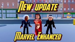 New Update  Codes 😱  Marvel Enhanced [upl. by Roobbie]