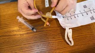 How To Remove Your Foley Catheter Full Video [upl. by Keisling]