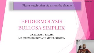 Epidermolysis Bullosa Simplex Disorder Pathology and Subtypes [upl. by Nielsen749]