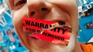 Safely Remove Warranty Stickers [upl. by Labana]