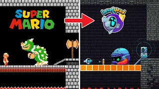 Amazing Super Mario Castle Levels Recreated in Levelhead [upl. by Ahsiniuq44]