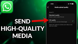 How To Send High Quality Media On WhatsApp [upl. by Ettenawtna]