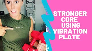 A few abs workouts you can do on vibration plate [upl. by Eittel]