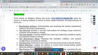 What is SDLC and STLC [upl. by Aiuqcaj]