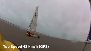 Beach sailing  Le Touquet  char à voile  Strandsegeln  2018 [upl. by Yhcir125]