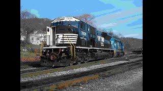 Norfolk Southern Railroad Cresson PA Area [upl. by Einallem]