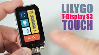 LilyGo TDisplay TOUCH free examples [upl. by Aruam]