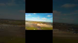 Taking off from Bristol Airport Uk  ft song Montagem coral slowed amp reverb  shorts [upl. by Ahsai]