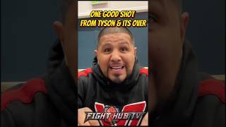 Fernando Vargas says quotAll Tyson has to do is touch Jake ONCE amp its OVERquot [upl. by Nivets690]