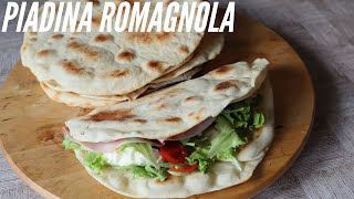 piadina romagnola  ricetta originale  ricetta tradizionale Romagnola [upl. by Htebesile]