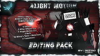 Alight Motion Editing Pack  Diwali Special Wis Pack By Nitro Titan [upl. by Evvy478]