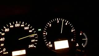 Toyota avensis t25 20 126hp top speed [upl. by Oric]