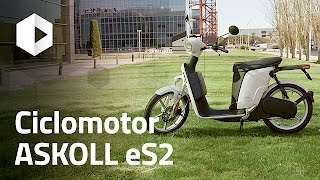 Ciclomotor eléctrico Askoll eS2 Análisis en español [upl. by Annoyt]