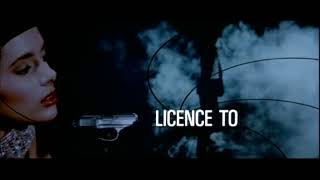 Licence To Kill 1989 Opening Title sequence [upl. by Airrehs]