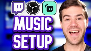 How to Play Music on Twitch Without Copyright OBSStreamlabs [upl. by Shirline]