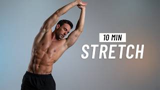 10 Min Full Body Stretch amp Cool Down Do After Your Workout [upl. by Ellinger]