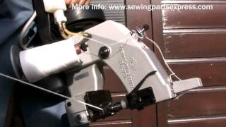 Newlong Industrial NP7A Portable Bag Sewing Machine Cerradoras de Sacos [upl. by Odlanyar]