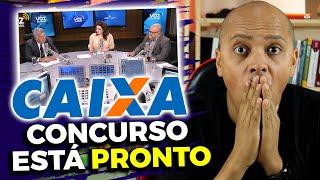 🔥Edital Concurso CAIXA ECCONÔMICA 2024 está PRONTO [upl. by Ydnem310]