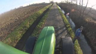 John Deere 6630 sound GoPro [upl. by Ellenaej]