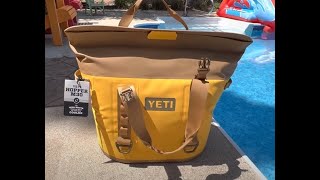 NEW YETI Hopper M30 YELLOW Tough as Nails Soft Cooler  Watch to see how it Looks and Feels [upl. by Fabien]