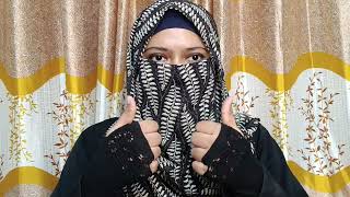 Hijab with Niqab tutorial [upl. by Cr]