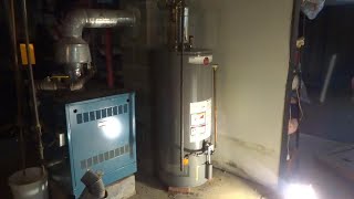 40 GALLON GAS WATER HEATER REPLACEMENT [upl. by Ynotna]