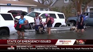 Louisiana begins hurricane preparations [upl. by Rehpretsirhc]