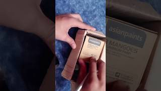 Asian silver colour paint unboxing and review 😱😃😱 shorts reels unboxing viralvideo products [upl. by Eelinnej]