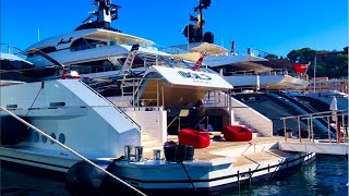 SHOWCASE SUPERYACHTS AT MONACO YACHT SHOW 2024 LIVE [upl. by Sidky49]