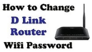 How to Change D Link Router Wifi Password [upl. by Jeuz414]