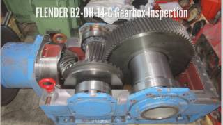 FLENDER B2 DH 14 C Gearbox Inspection [upl. by Virginie292]