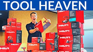 DREAM TOOL COLLECTION HILTI POWER TOOLS  Electrician Life [upl. by Suilenrac]