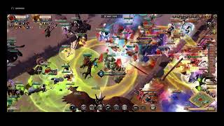 Battle for Territory  VK Army  Albion Online [upl. by Airetal682]