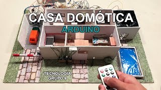 Casa Domótica con Arduino [upl. by Amehr]