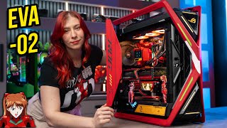 EPIC 7000 Evangelion PC Build Time Lapse [upl. by Lucio212]