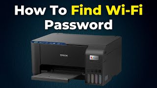 How To Find WiFi Password on Epson EcoTank L3252 L3256 L3156 L3250 2024 Step By Step Guide [upl. by Jesh]