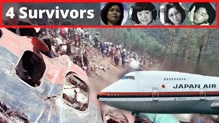 520 Dead 4 Survived The Single Deadliest Plane Crash In History  Japan Airlines Flight 123 [upl. by Gupta]