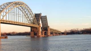 Tacony Palmyra Draw bridge Opening [upl. by Dennie]