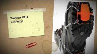 Yaktrax XTR Extreme  Ice Cleats  Micro Crampons from ICEGRIPPER [upl. by Aime]